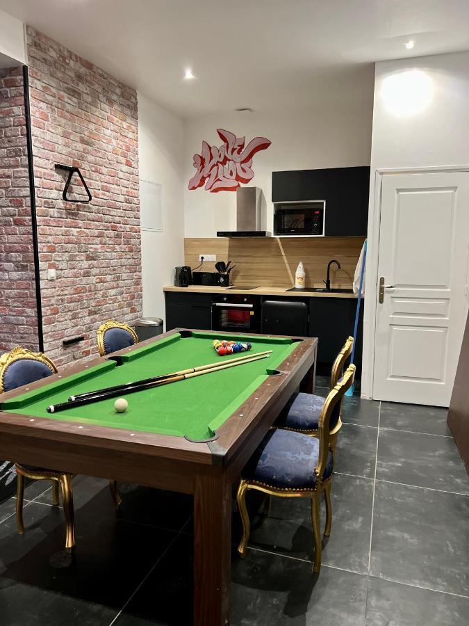 Capsule Street Art - Sauna- Jacuzzi - Playstation 5 - Billard - Netflix - Home Cinema - Terrasse ドゥエー エクステリア 写真